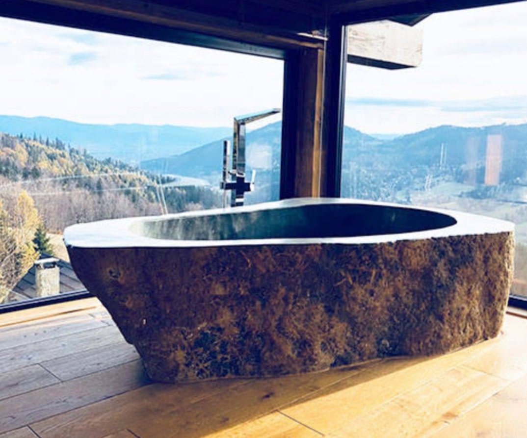 Riverstone Bathtub outdoor